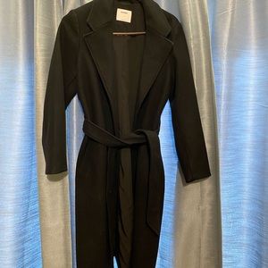 Old Navy black belted coat